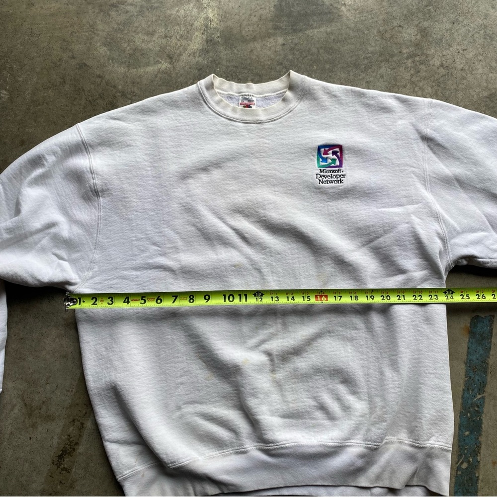 Vintage 90s Microsoft Developer Distressed Sweats… - image 6